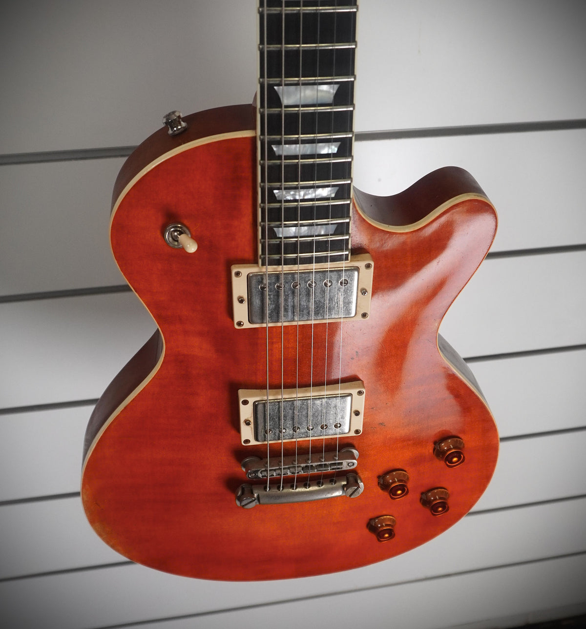 Eastman SB59/V-AMB-Antique Varnish Electric Guitar -W/- Hard case (Pre Owned)-Eastman-Infinite Music