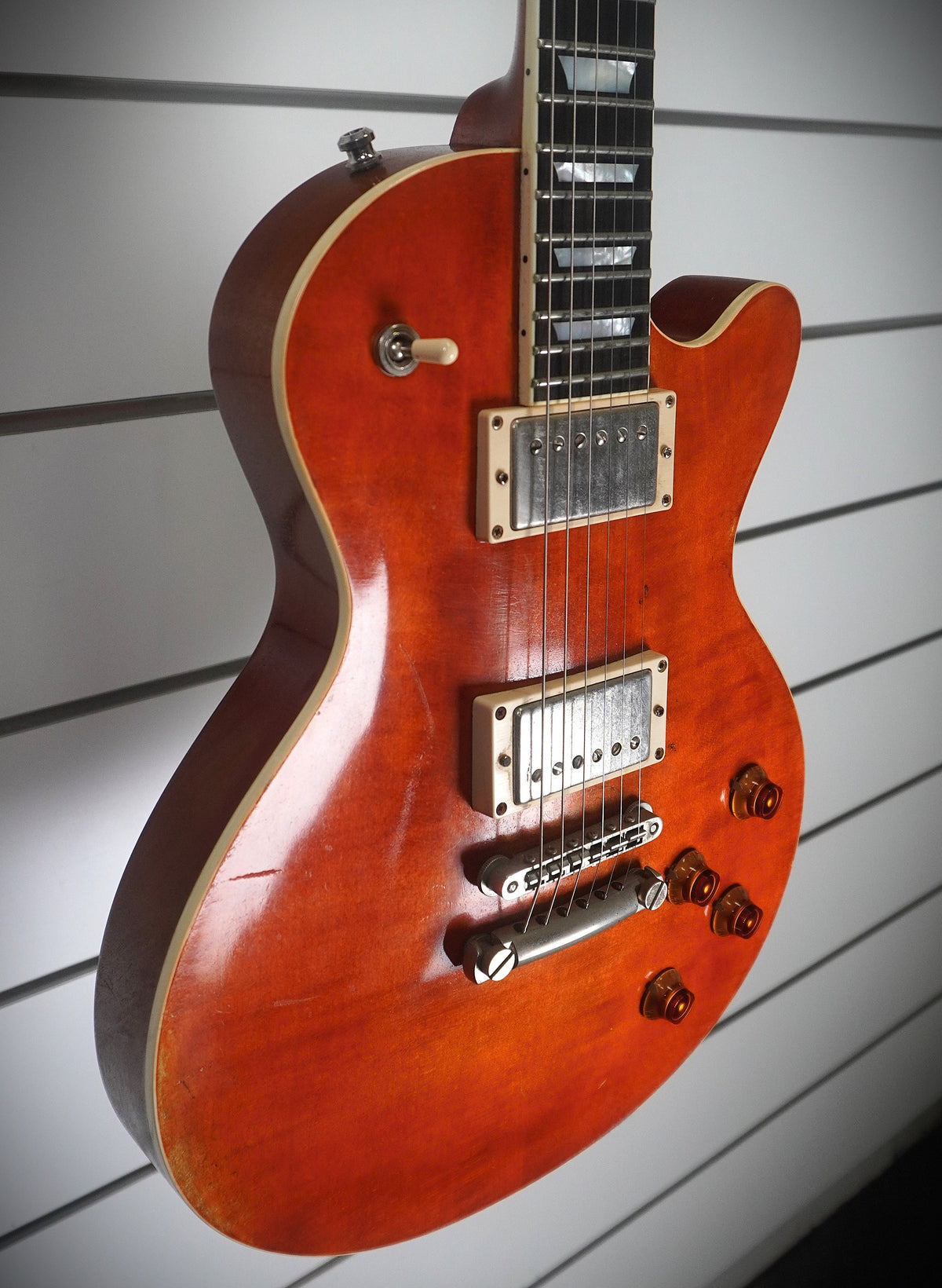 Eastman SB59/V-AMB-Antique Varnish Electric Guitar -W/- Hard case (Pre Owned)-Eastman-Infinite Music