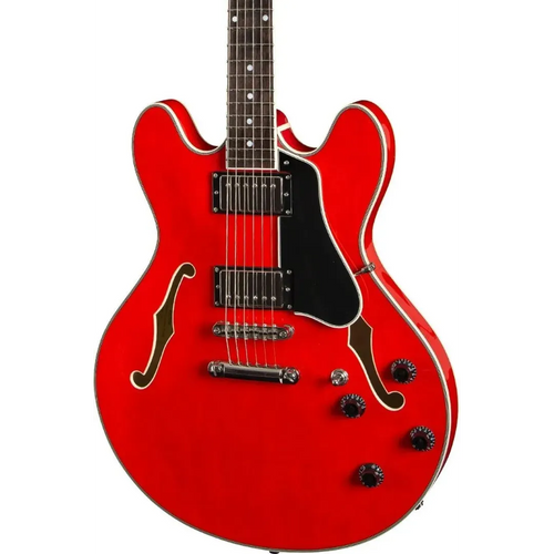 Eastman T386-RD Hollow Body Electric Guitar - RED W/- Deluxe Case-Eastman-Infinite Music