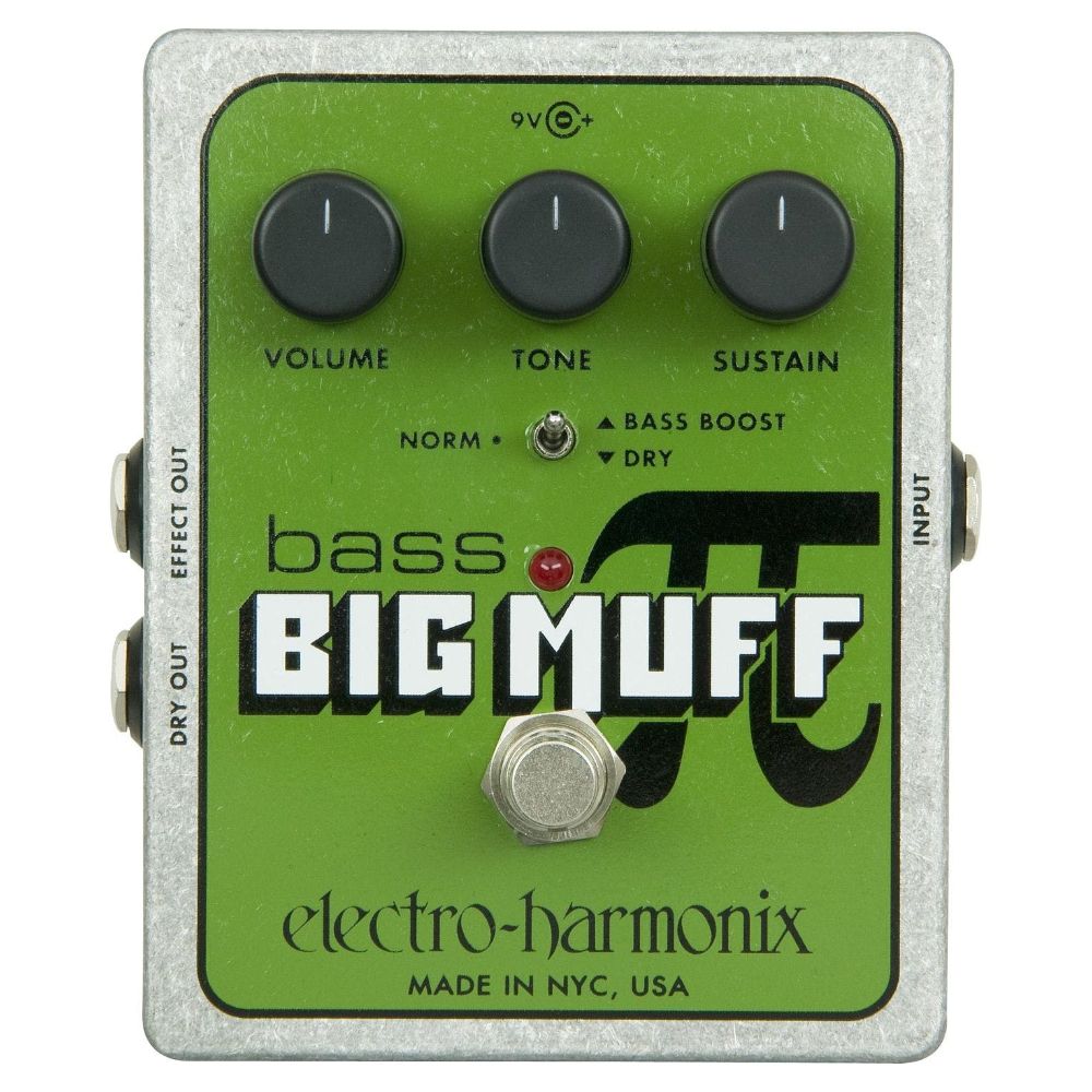 Electro-Harmonix Bass Big Muff Pi Distortion/Sustainer Pedal-Electro-Harmonix-Infinite Music