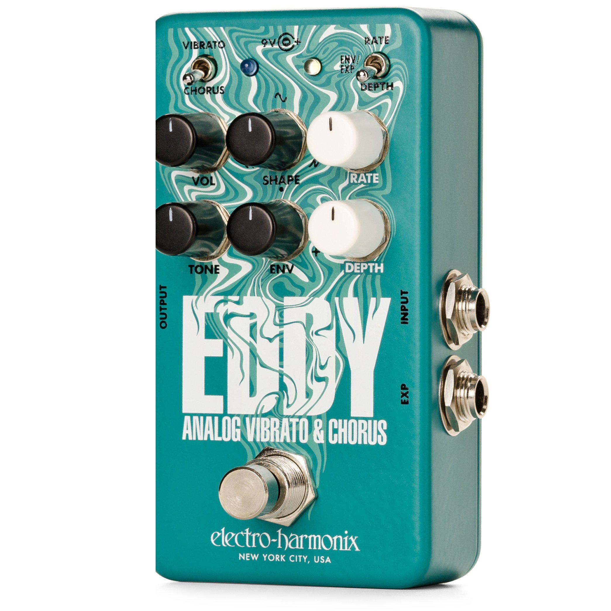 Electro-Harmonix Eddy Vibrato Chorus Guitar Pedal-Electro-Harmonix-Infinite Music