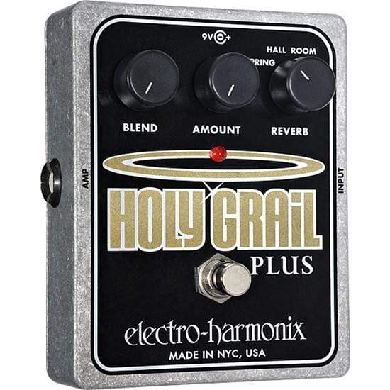 Electro-Harmonix Holy Grail Plus Variable Reverb Guitar Pedal-Electro-Harmonix-Infinite Music