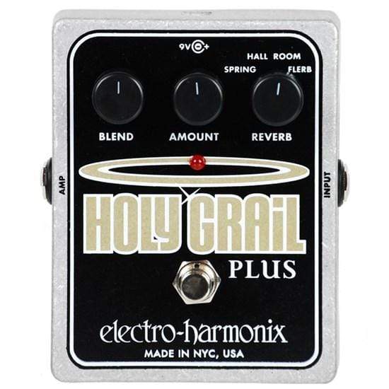 Electro-Harmonix Holy Grail Plus Variable Reverb Guitar Pedal-Electro-Harmonix-Infinite Music