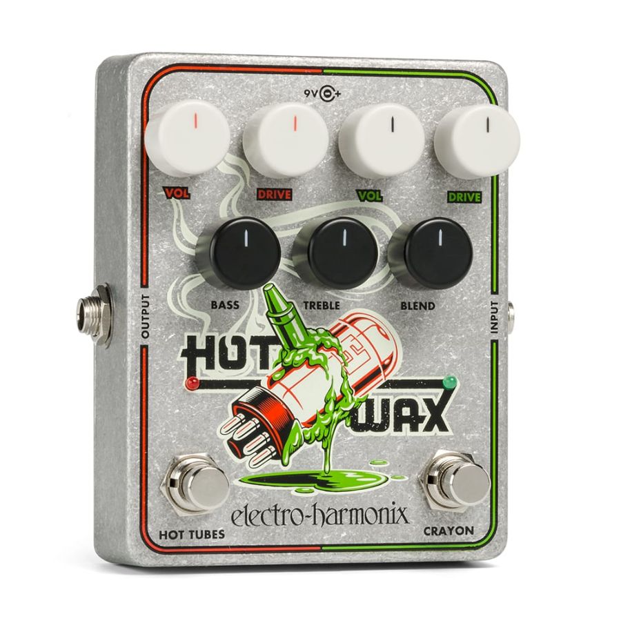 Electro-Harmonix Hot Wax Dual Overdrive Guitar Pedal-Electro-Harmonix-Infinite Music
