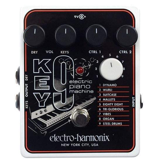 Electro-Harmonix KEY9 Electric Piano Machine Guitar Pedal-Electro-Harmonix-Infinite Music