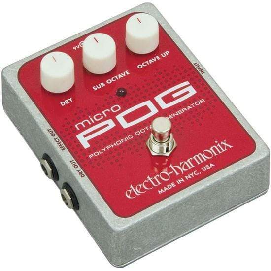 Electro-Harmonix Micro Pog Polyphonic Octave Generator Guitar Pedal-Electro-Harmonix-Infinite Music
