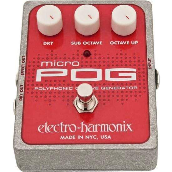 Electro-Harmonix Micro Pog Polyphonic Octave Generator Guitar Pedal-Electro-Harmonix-Infinite Music
