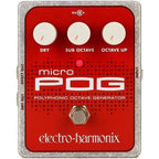 Electro-Harmonix Micro Pog Polyphonic Octave Generator Guitar Pedal-Electro-Harmonix-Infinite Music