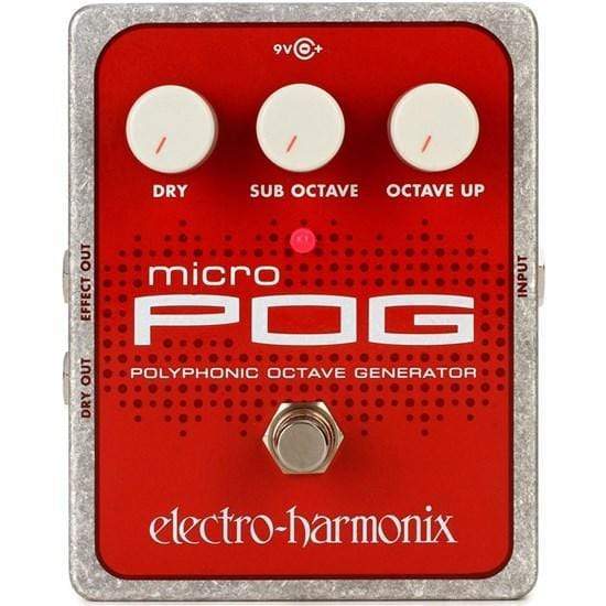 Electro-Harmonix Micro Pog Polyphonic Octave Generator Guitar Pedal-Electro-Harmonix-Infinite Music