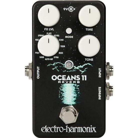 Electro-Harmonix Oceans 11 Reverb Guitar Pedal-Electro-Harmonix-Infinite Music