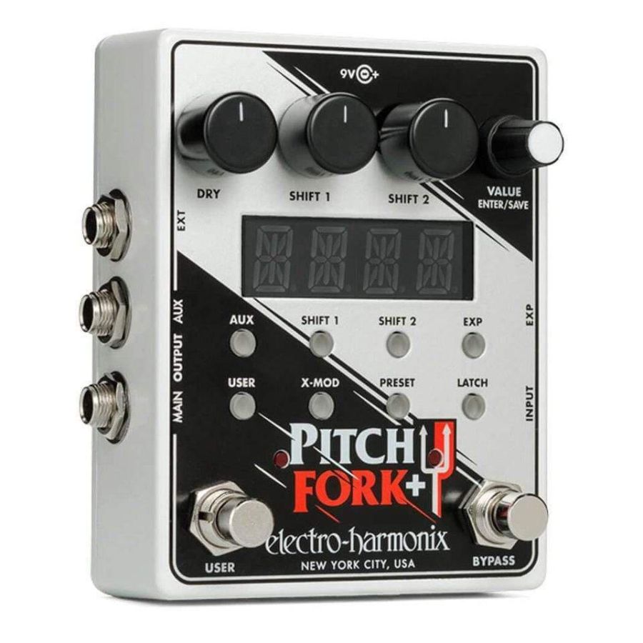 Electro-Harmonix Pitch Fork + Polyphonic Pitch Shifter / Harmony Guitar Pedal-Electro-Harmonix-Infinite Music