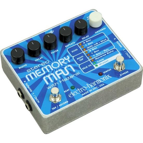 Electro-Harmonix Stereo Memory Man w/ Hazarai Digital Delay / Looper Guitar Pedal-Electro-Harmonix-Infinite Music
