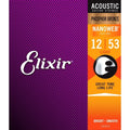 Elixir 16052 Nanoweb Acoustic Guitar String Set - Light 12-53-Elixir-Infinite Music
