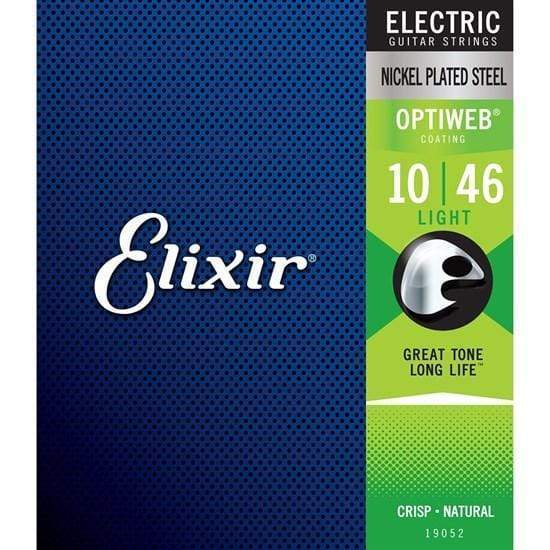 Elixir 19052 Optiweb Electric Guitar String Set - Light 10-46-Elixir-Infinite Music