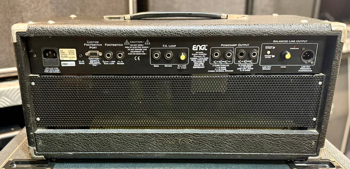 Engl Screamer 50 Valve Head w/- Footswitch (Pre Owned)-Engl-Infinite Music