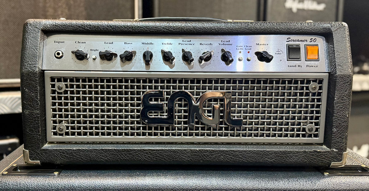 Engl Screamer 50 Valve Head w/- Footswitch (Pre Owned)-Engl-Infinite Music