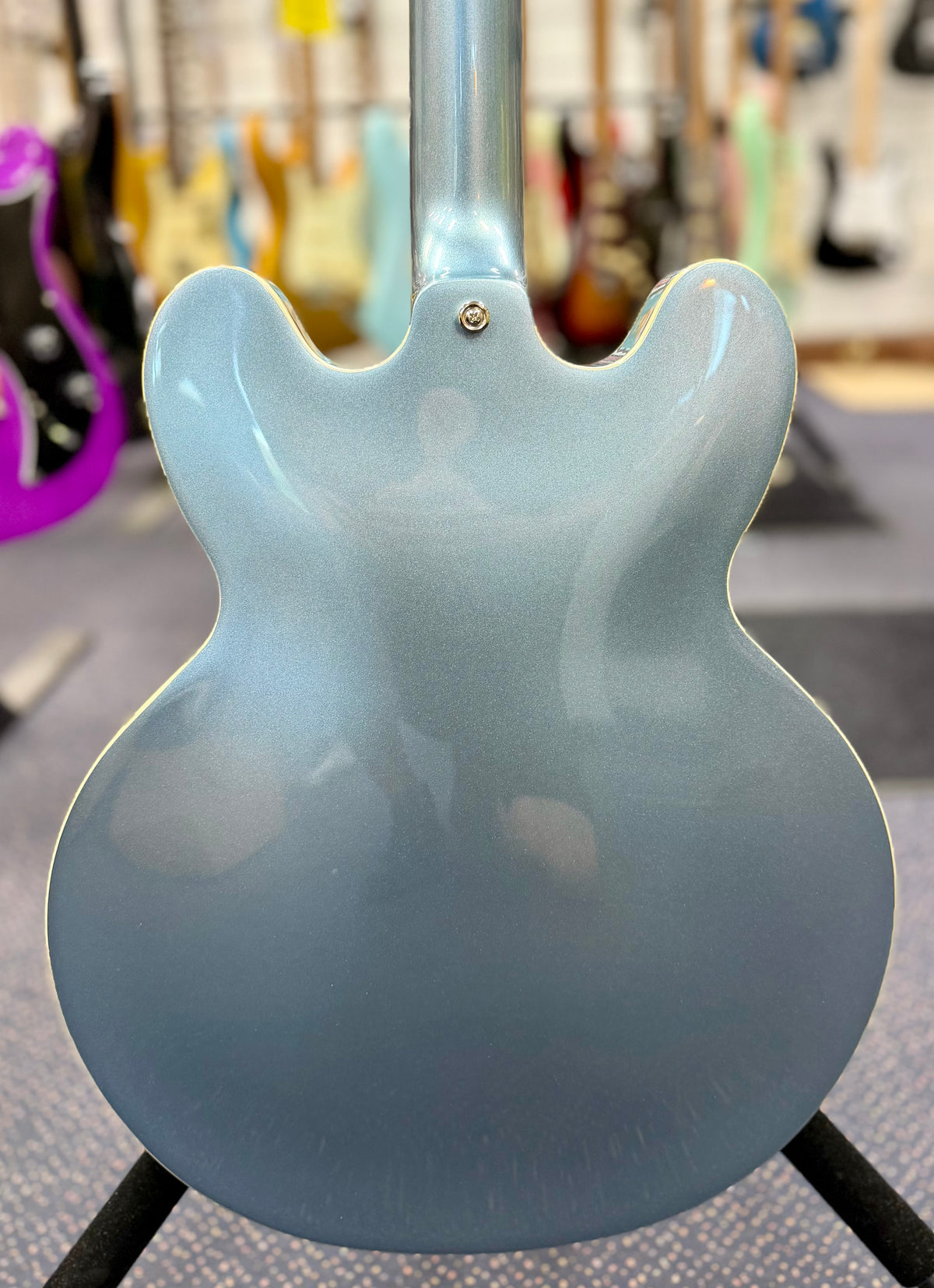 Epiphone Dave Grohl DG-335 Pelham Blue w/ Hard Case ( Pre Owned -Mint Condition)-Epiphone-Infinite Music