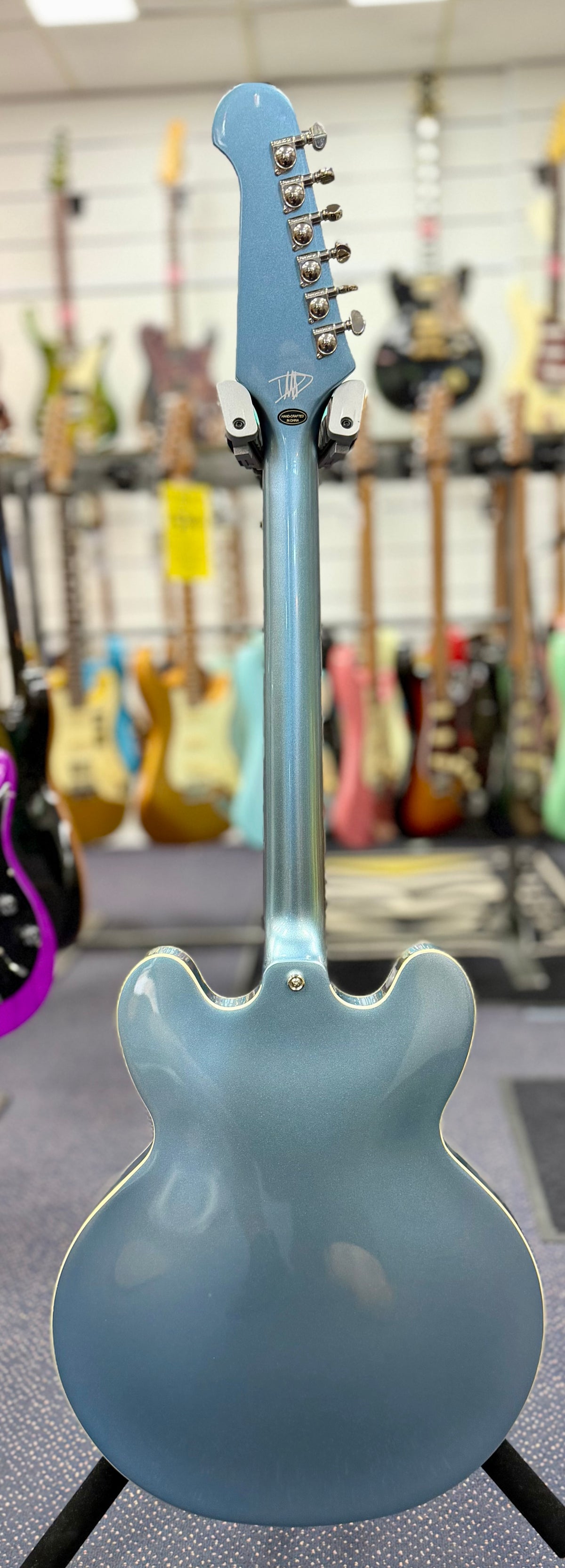 Epiphone Dave Grohl DG-335 Pelham Blue w/ Hard Case ( Pre Owned -Mint Condition)-Epiphone-Infinite Music