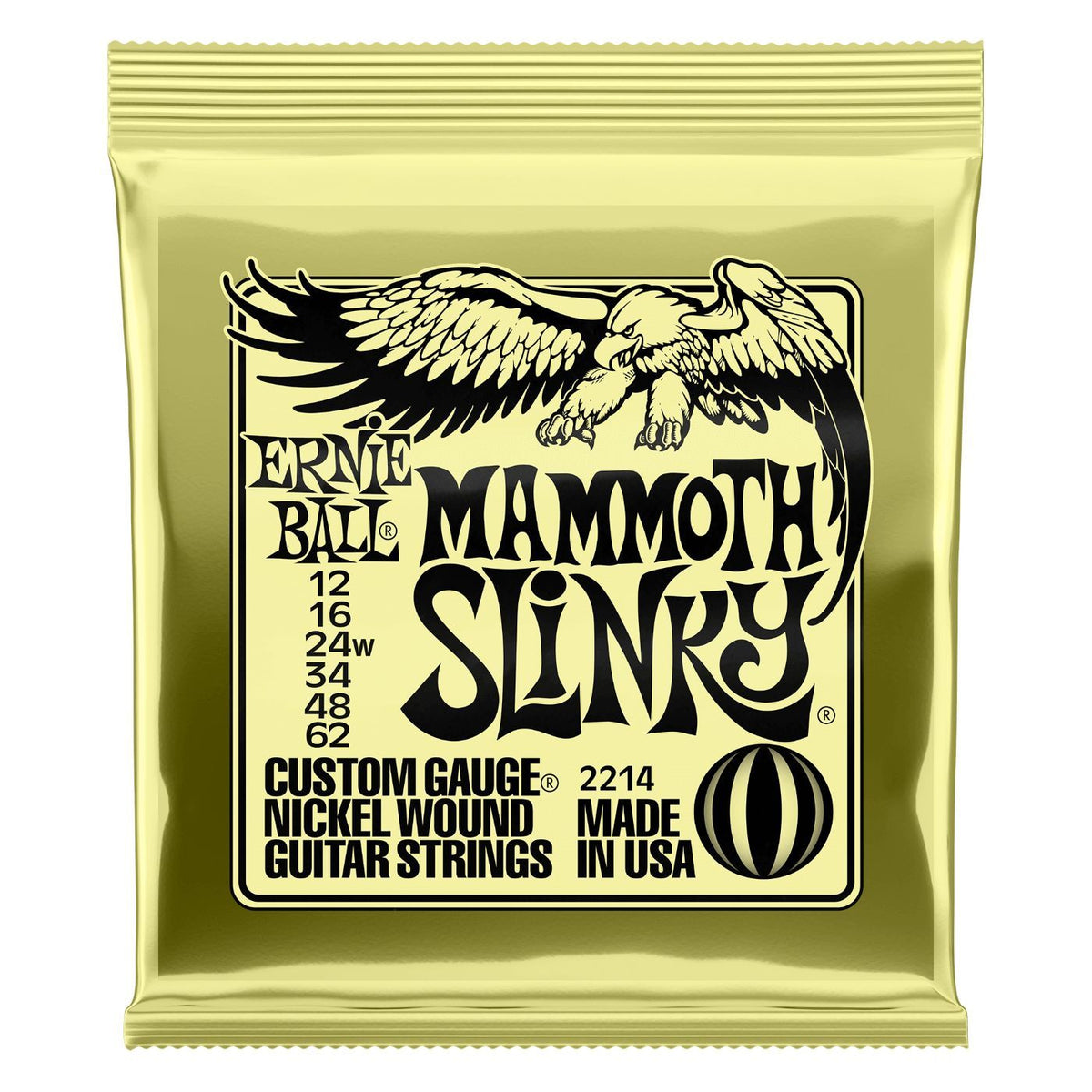 Ernie Ball 2214 Mammoth Slinky Nickel Wound Electric Guitar Strings 12-62-Ernie Ball-Infinite Music