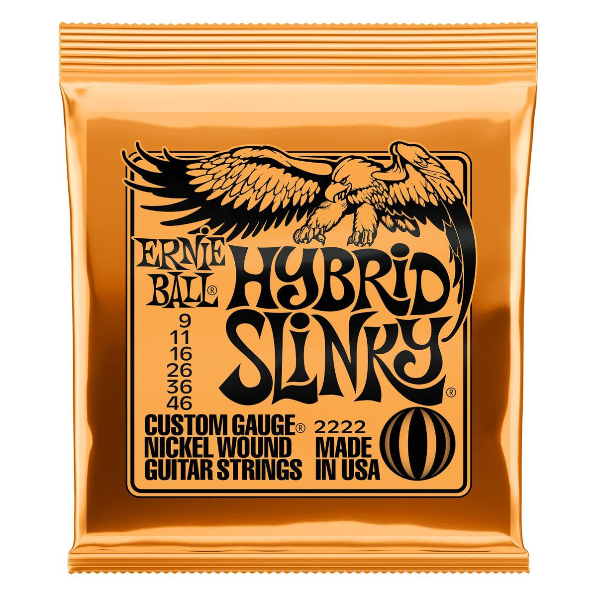 Ernie Ball 2222 Hybrid Slinky Nickel Wound Electric Guitar Strings 9-46-Ernie Ball-Infinite Music