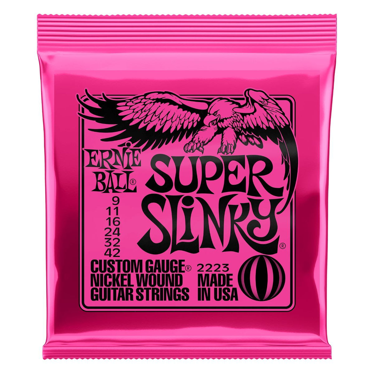 Ernie Ball 2223 Super Slinky Electric Guitar Strings - 9-42-Ernie Ball-Infinite Music