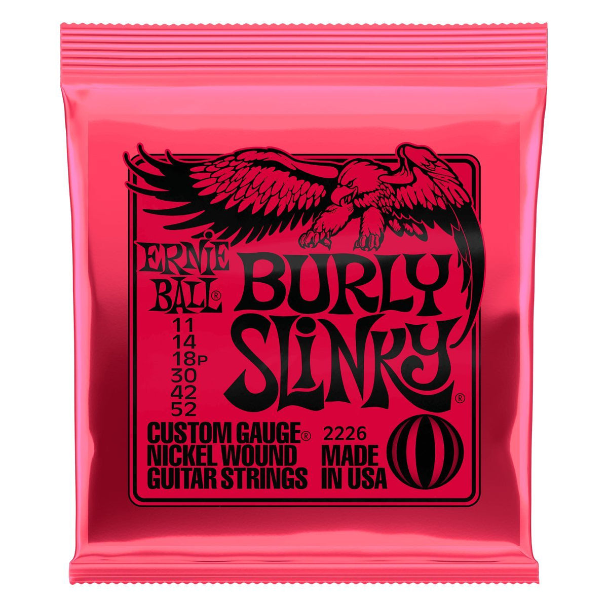 Ernie Ball 2226 Burly Slinky Nickel Wound Electric Guitar Strings 11-52-Ernie Ball-Infinite Music