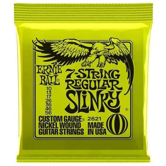 Ernie Ball 2621 7 String Regular Slinky Electric Guitar Strings 10-56-Ernie Ball-Infinite Music