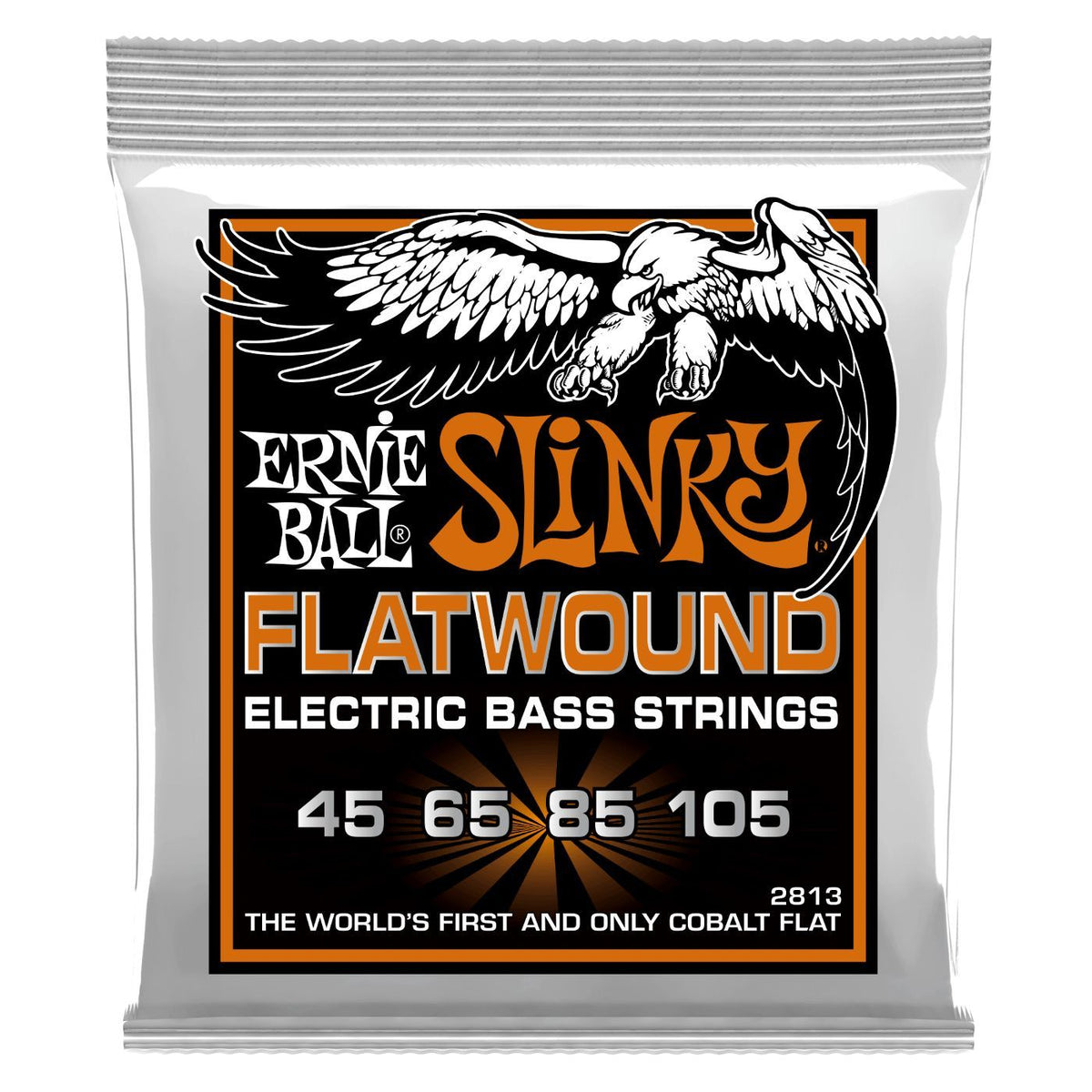 Ernie Ball 2813 Hybrid Slinky Flatwound Bass Guitar Strings 45-105-Ernie Ball-Infinite Music
