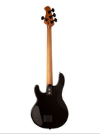 Ernie Ball Music Man DarkRay 4 Bass Guitar - Obisidian Black W/- Mono Premium Case-Ernie Ball Music Man-Infinite Music