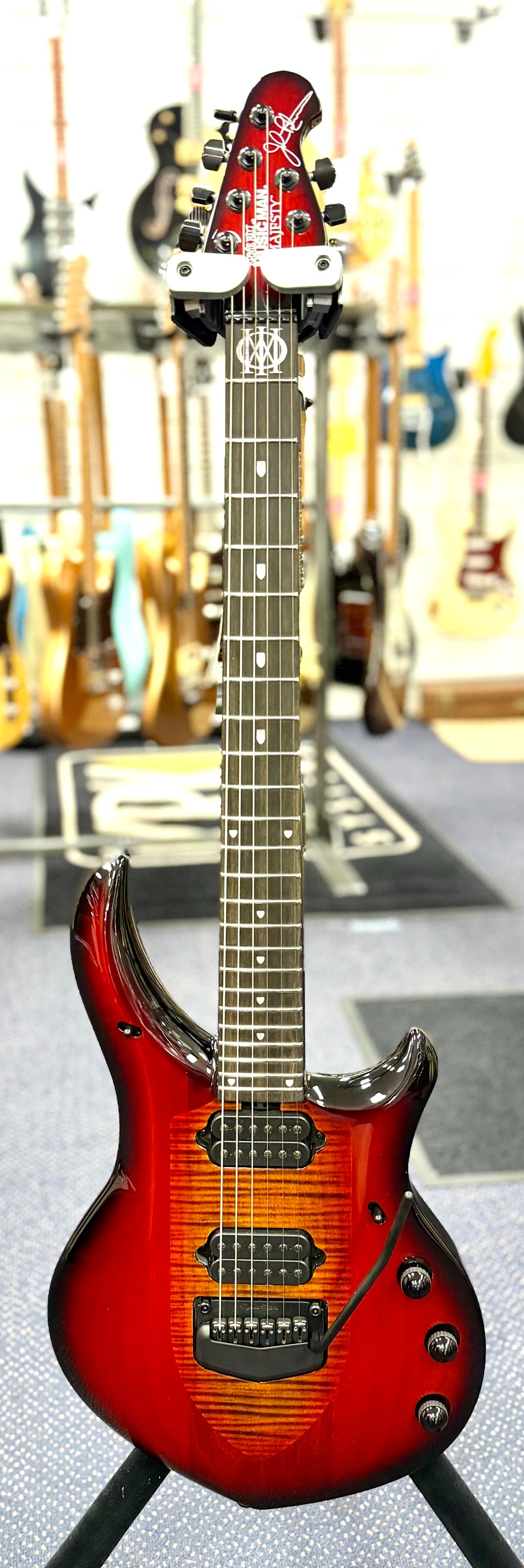 Ernie Ball Music Man John Petrucci Majesty 6-String (Ember Glow) W/- Mono Premium Case-Ernie Ball Music Man-Infinite Music