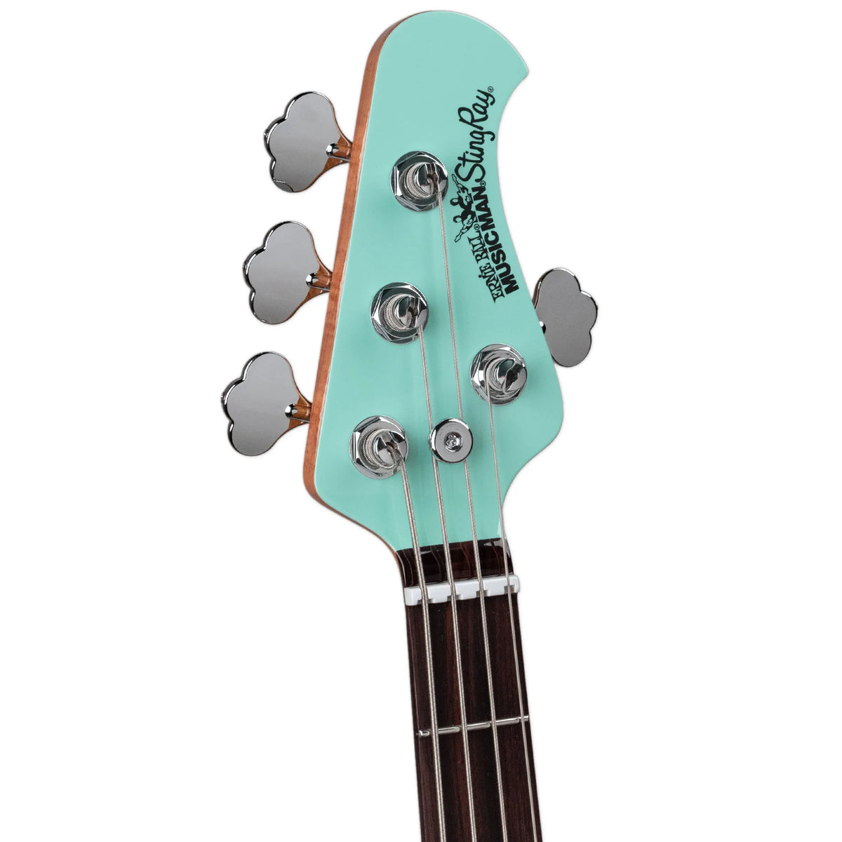 Ernie Ball Music Man StingRay Special 4 H Bass Guitar - Laguna Green W - G&G Hardcase-Ernie Ball Music Man-Infinite Music