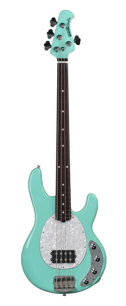 Ernie Ball Music Man StingRay Special 4 H Bass Guitar - Laguna Green W - G&G Hardcase-Ernie Ball Music Man-Infinite Music