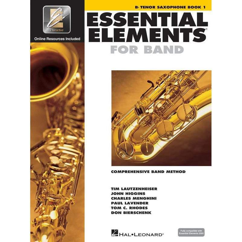Essential Elements for Band - Bb Tenor Saxophone Book 1 with EEi-Essential Elements-Infinite Music