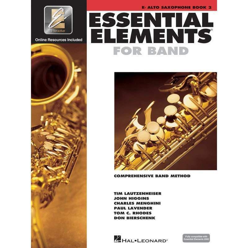 Essential Elements for Band - Eb Alto Saxophone Book 2 with EEi-Essential Elements-Infinite Music