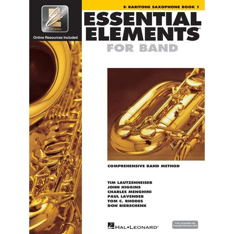 Essential Elements for Band - Eb Baritone Saxophone Book 1 with EEi-Essential Elements-Infinite Music