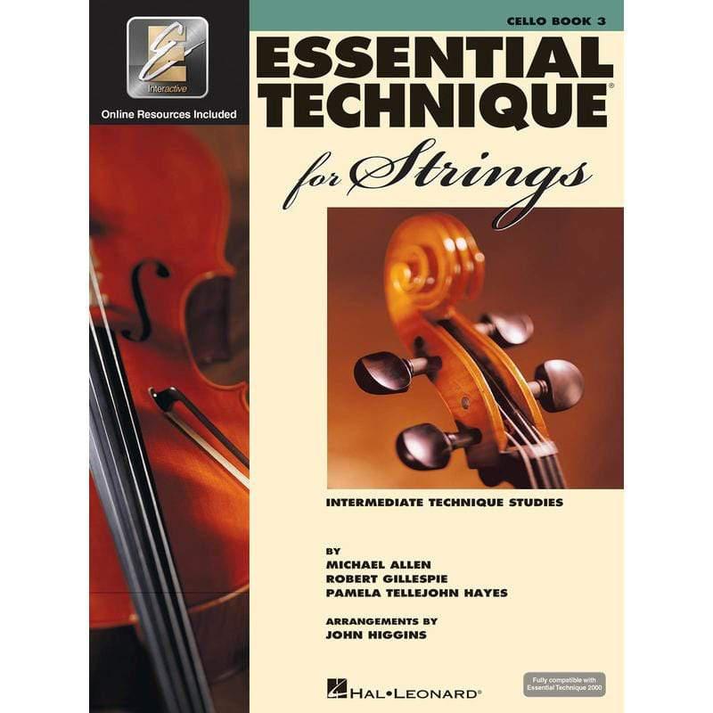 Essential Technique for Strings - Cello Book 3-Essential Elements-Infinite Music