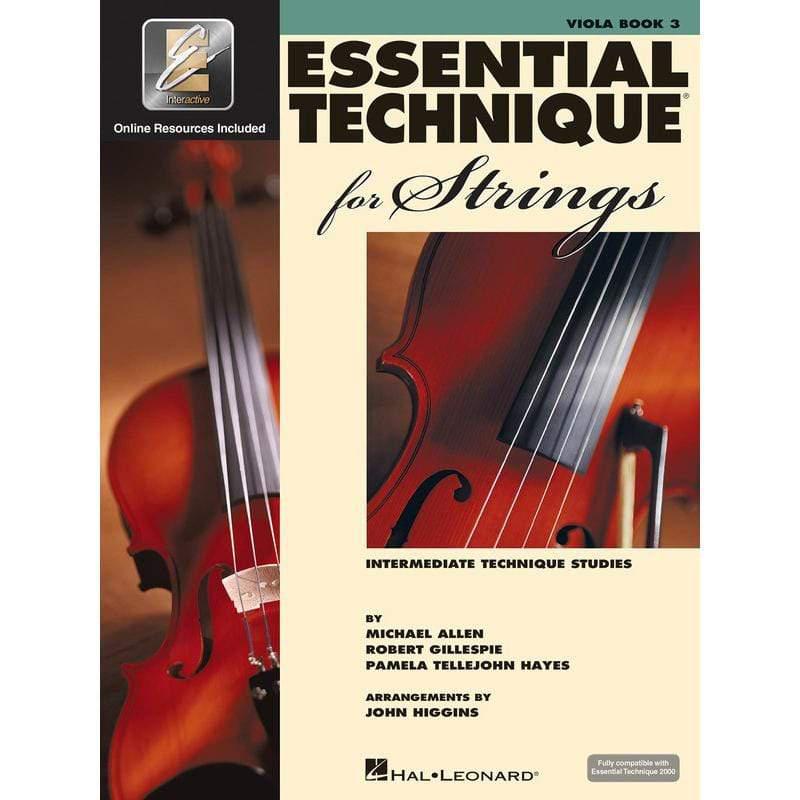 Essential Technique for Strings - Viola Book 3-Essential Elements-Infinite Music