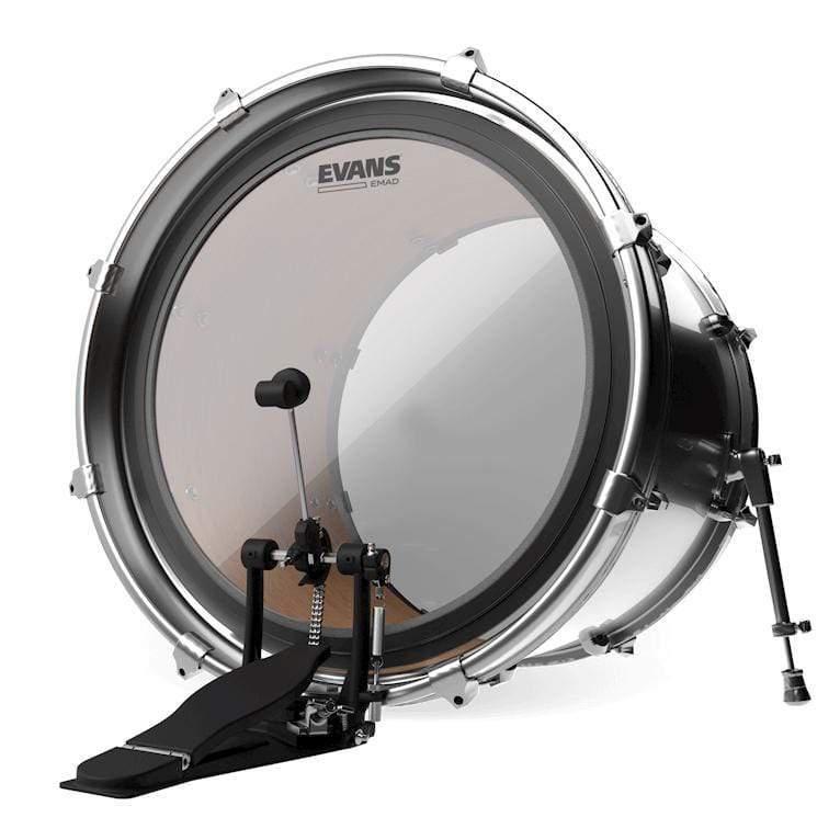 Evans 18" EMAD Clear Bass Drum Head-Evans-Infinite Music
