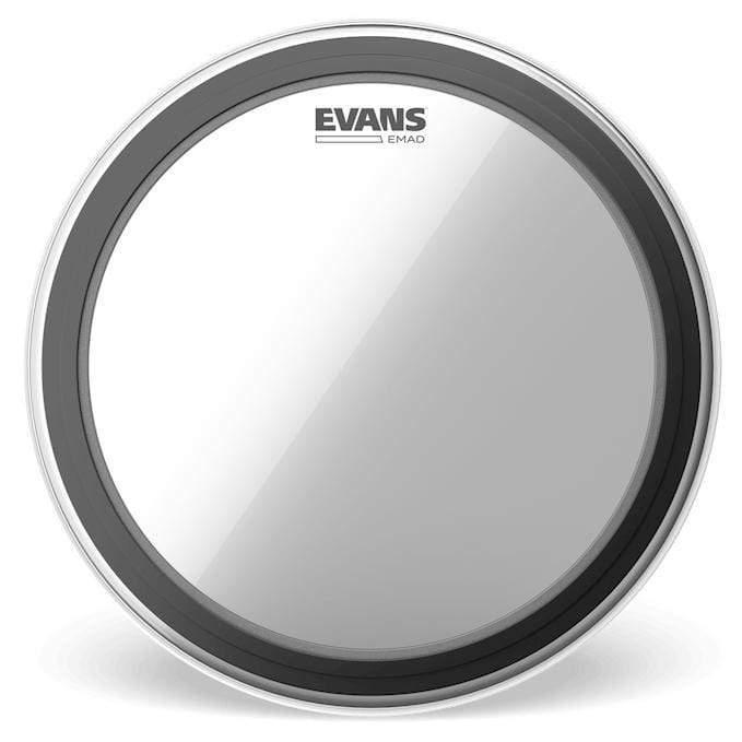 Evans 18" EMAD Clear Bass Drum Head-Evans-Infinite Music