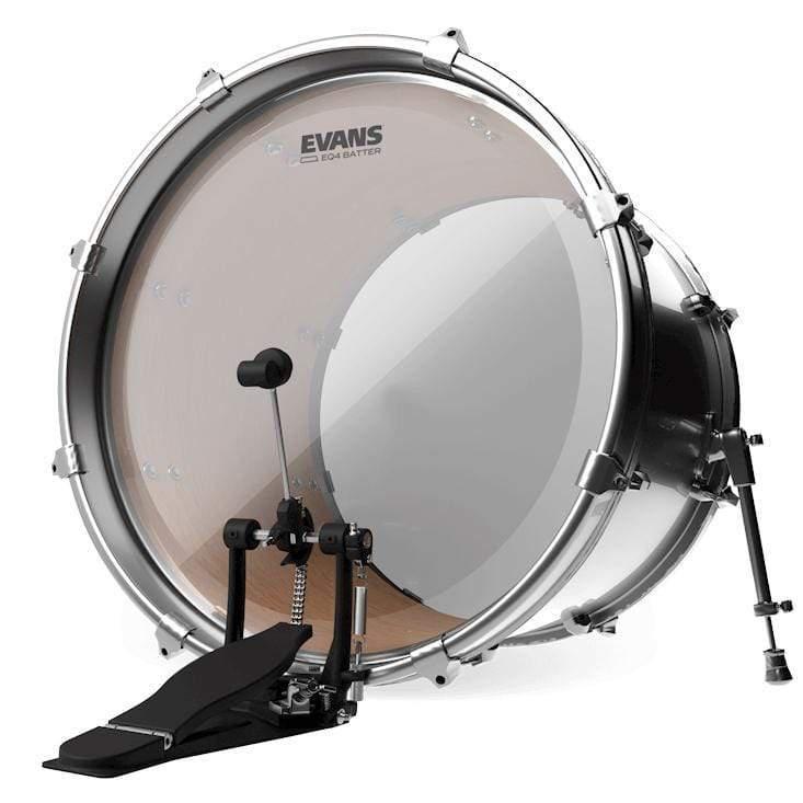 Evans 22" EQ4 Clear Bass Drum Head-Evans-Infinite Music