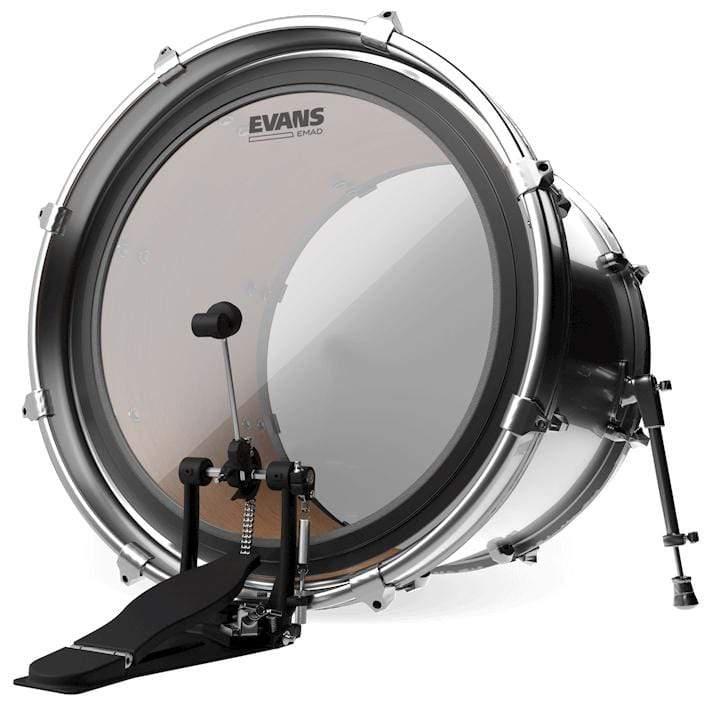 Evans 24" Emad Clear Bass Drum Head-Evans-Infinite Music