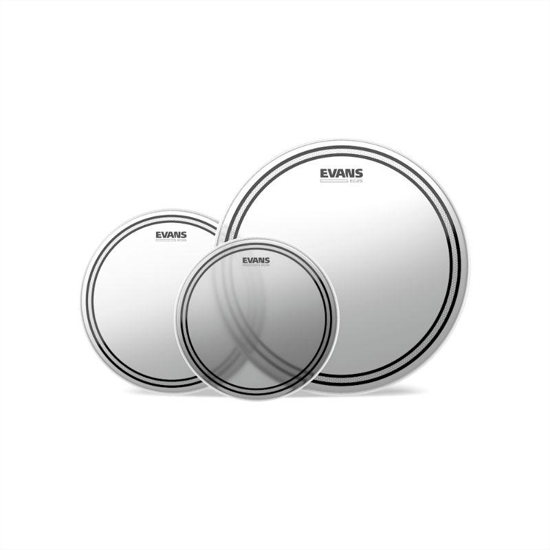 Evans EC2S Frosted Standard Tom Pack - 12", 13", 16"-Evans-Infinite Music