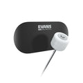 Evans EQPB2 Black Non Slip Flexible Nylon Bass Drum Patch-Evans-Infinite Music