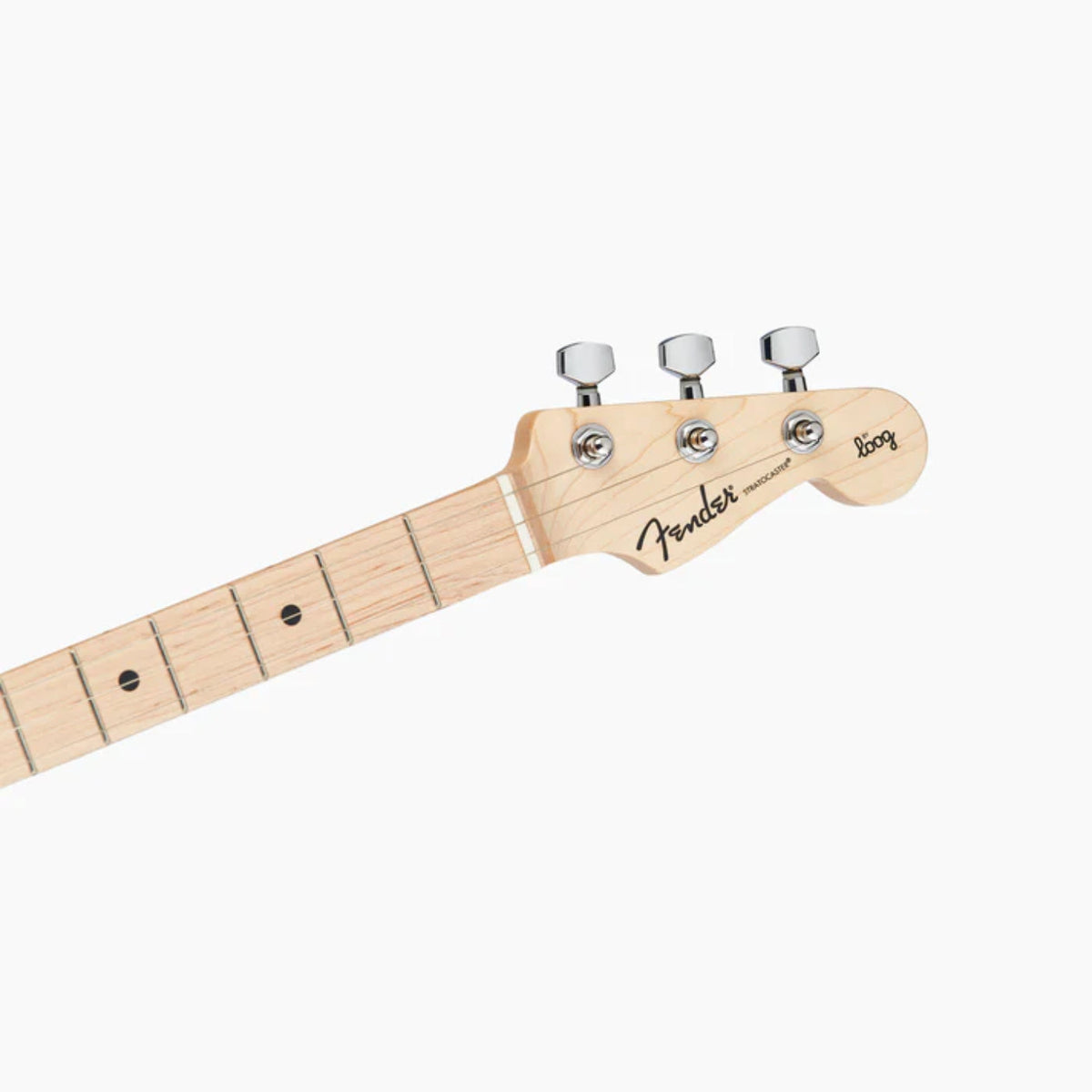 FENDER X LOOG STRATOCASTER ELECTRIC GUITAR- Black-LOOG-Infinite Music