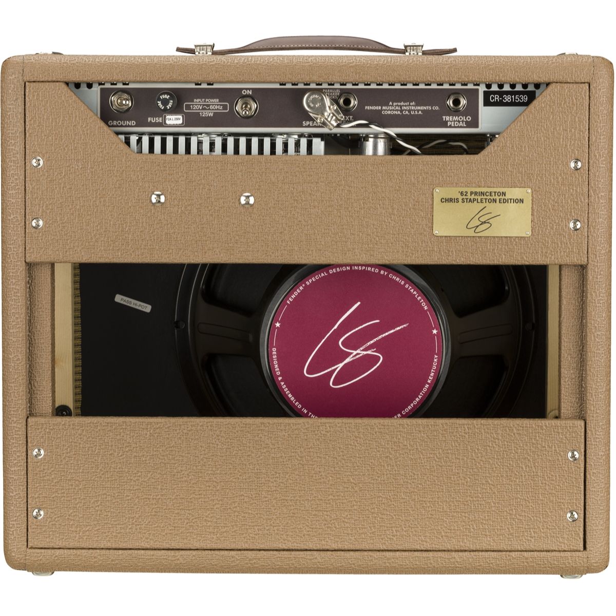 Fender '62 Princeton Chris Stapleton Edition Guitar Amplifier w/ Cover-EX DEMO-NO BOX-AS NEW-Fender-Infinite Music