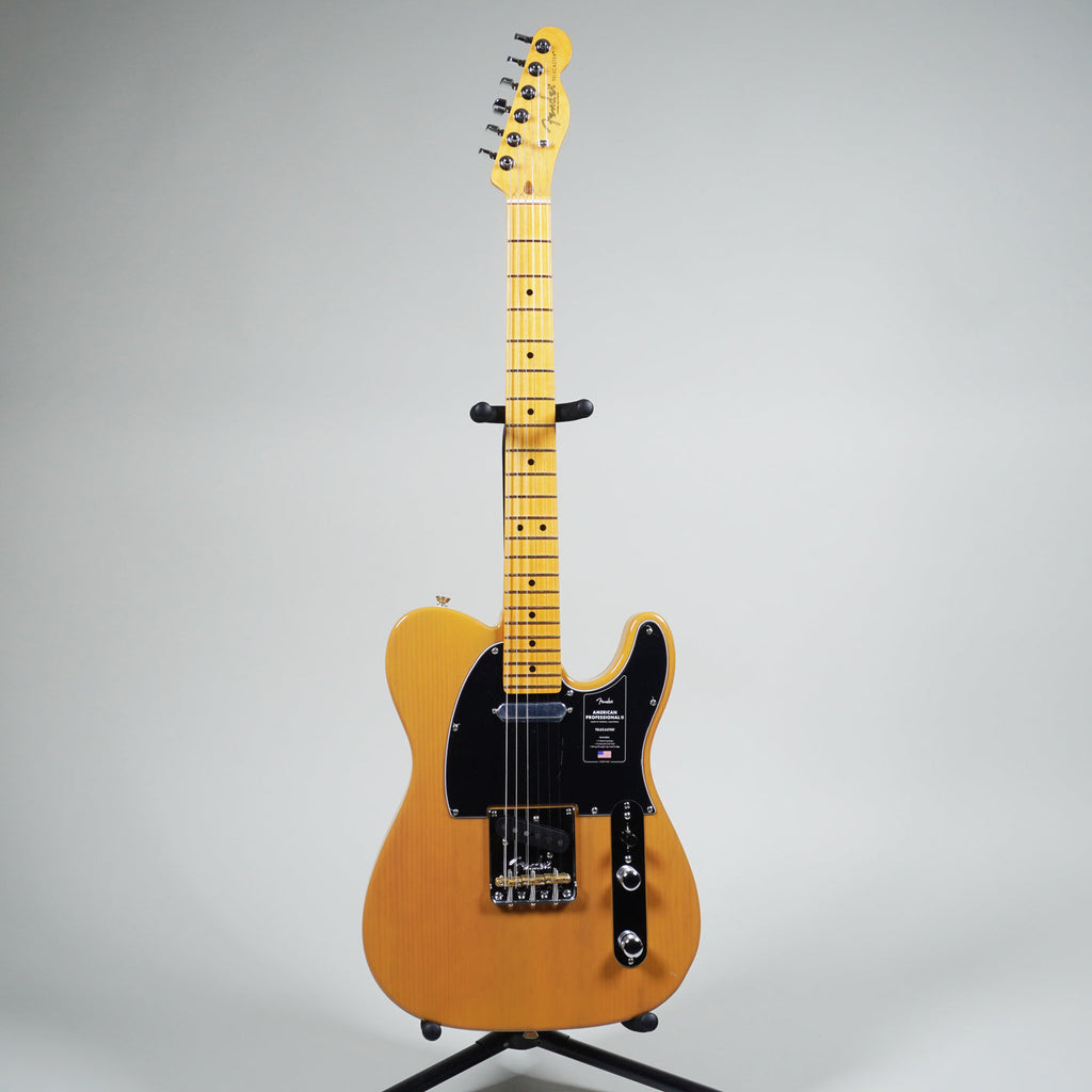 Fender American Professional II Telecaster Electric Guitar - Butterscotch Blonde-Fender-Infinite Music