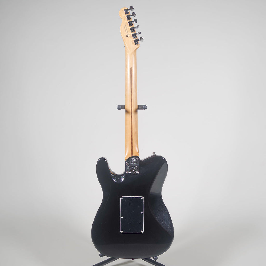 Fender American Ultra Luxe Telecaster Floyd Rose HH Electric Guitar - Mystic Black-Fender-Infinite Music