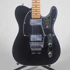 Fender American Ultra Luxe Telecaster Floyd Rose HH Electric Guitar - Mystic Black-Fender-Infinite Music