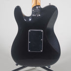 Fender American Ultra Luxe Telecaster Floyd Rose HH Electric Guitar - Mystic Black-Fender-Infinite Music
