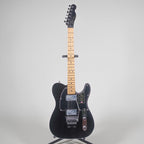 Fender American Ultra Luxe Telecaster Floyd Rose HH Electric Guitar - Mystic Black-Fender-Infinite Music
